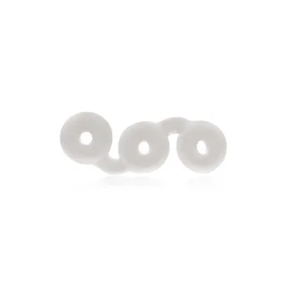 Penisringe Donut 3er-Set Weiß