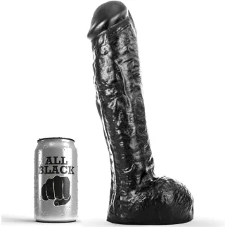Dildo realistischer Dong Schwarz 15 x 6 cm
