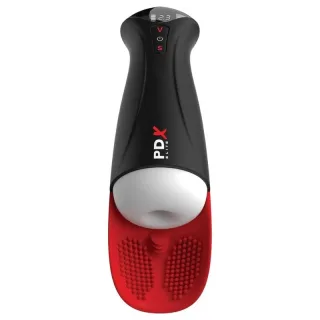 Masturbator PDX Elite Fap-O-Matic Pro XL mit Saugtechnik Weiß 34,9 cm