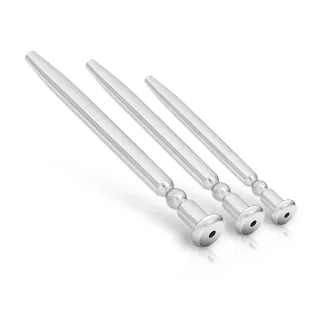 Dilator / Prinzenzepter mit Durchfluss, aus Edelstahl, ? 10 mm