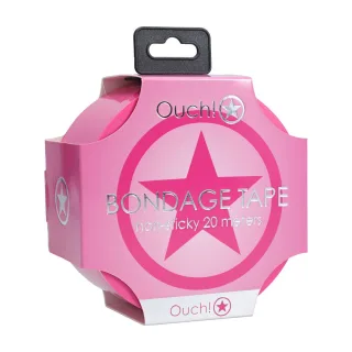 Bondage-Tape aus PVC Rosa 20 m