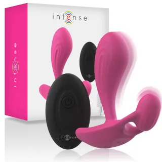 Vibrator Shelly zum Tragen mit Fernbedienung Rosa