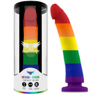 Dildo Devon Pride L Fantasy Mehrfarbig 20 x 4 cm