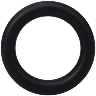 Penisring Rock Solid The Silicone Gasket mittel Schwarz 5,8 cm