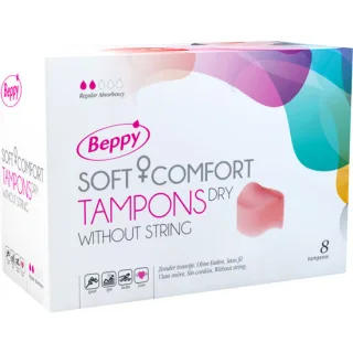 Tampons Beppy Soft + Comfort Dry ohne Faden 8 St.