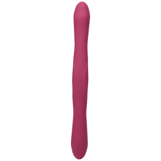 Vibrator Duet doppelendig mit Fernbedienung Rot 31,8 x Ø 4,4 cm