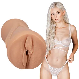 Masturbator Eva Elfie Pussy Hautfarbe 14 x Ø 6,4 cm