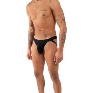 Jockstrap Double Schwarz Größe L