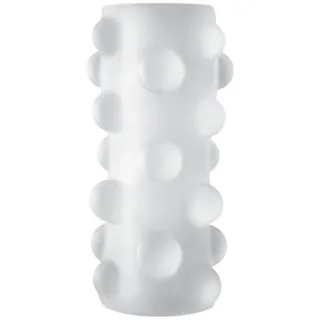 Masturbator OptiMALE Stroker Rollerball wendbar Weiß 12,7 x Ø 5,7 cm