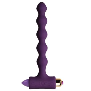 Analplug Petite Sensations Pearls mit Bullet Lila