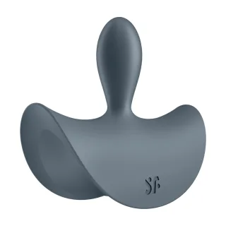 Analplug Booty Absolute Beginners 2 Grau 8,3 cm