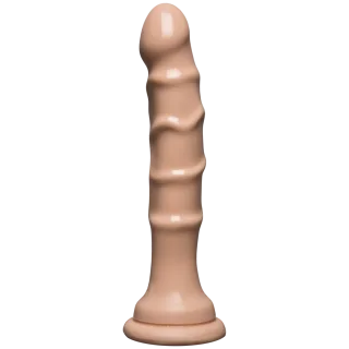 Zubehör Slimline Dildo mit Saugnapf Hautfarbe 16,9 x Ø 3 cm
