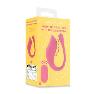 G-Punkt-Vibrator mit Fernbedienung Rosa