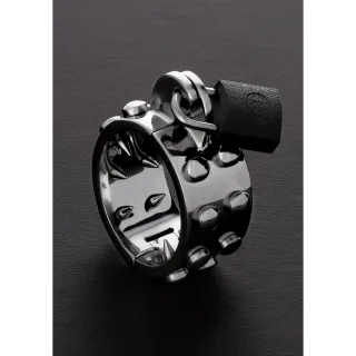 Peniskäfig Kalis Zähne mit Spikes Silber 7,2 cm