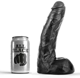 Dildo realistischer Dong Schwarz 22 x 5 cm