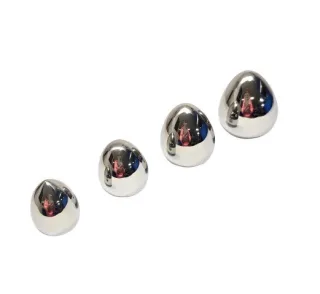 Massiver Kegel mit Gewinde aus Edelstahl 55 mm