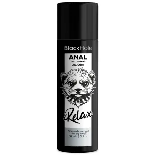 Anal-Silikongleitgel Black Hole Relax Jojoba 100 ml