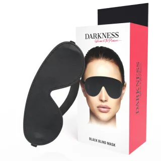 Augenbinde aus PVC Schwarz