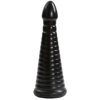 Analplug Intimidator Schwarz 25,7 x Ø 8,9 cm