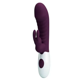 Rabbit-Vibrator High Tech Naughty Bunny mit 30 Funktionen Lila