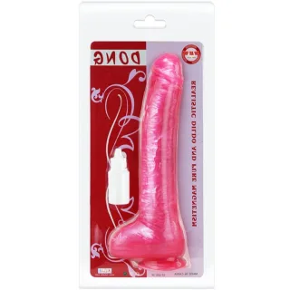 Realistischer Dildo Dong Rosa 27,8 x 4,2 cm