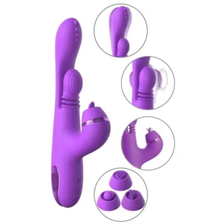 Rabbit-Vibrator IntiMotion Pulse Pro Lila