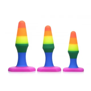 Anal-Set Silikon Multicolor
