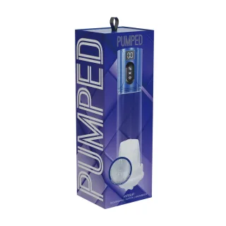 Masturbator-Pumpe Maxlift mit 7 Saugfunktionen Blau