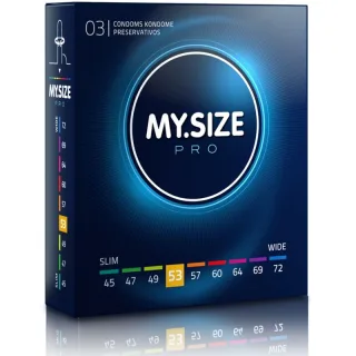 Kondome MY.SIZE Pro Größe 53 3 Stück