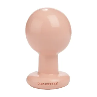 Analplug Classic rund groß Natur 9,9 x Ø 7,1 cm