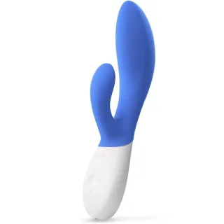 Rabbit-Vibrator Ina Wave 2 Blau 11 x 4,5 cm