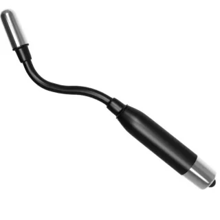 Vibrator Stab schlank Schwarz 10 cm