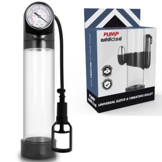 Penispumpe RX9 mit Bullet Transparent 30 x Ø 6 cm
