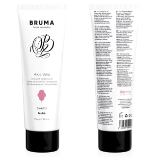 Gleitgel Bruma Aloe Vera Zuckerwatte auf Wasserbasis 100 ml