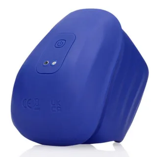 Masturbator mit Vibration und Pulswellen Blau
