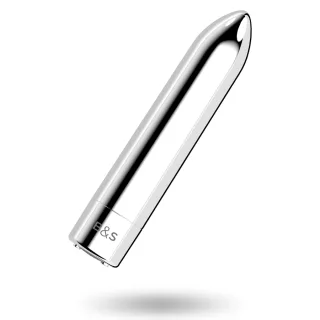 Vibro-Ei Black&Silver Kailan 2 Bullet Silber 6,86 x 1,83 cm