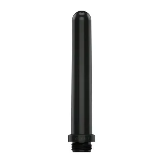 Ersatzspitze Ergoflo Premium für Analdusche Schwarz 12 cm