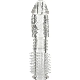 Penishülle Super Stretch mit Struktur Transparent
