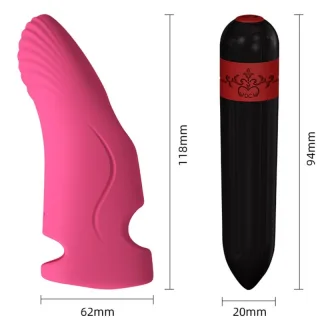 Finger-Vibrator Aurora Fuchsia