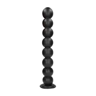 Analplug Balls of Lust Schwarz 55 x Ø 7,6 cm