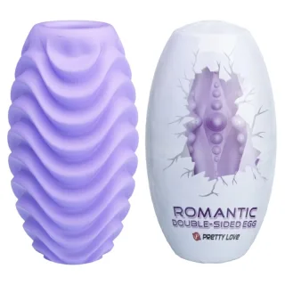 Masturbator Romantic doppelseitiges Ei Lila