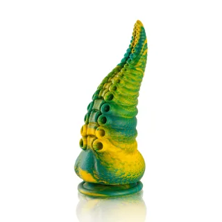 Dildo Cetus Tentakel klein Fantasy Grün 12 x Ø 6,5 cm