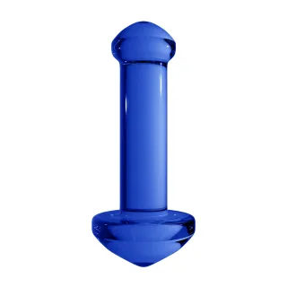 Massagestab Glas Blau 8,5 x Ø 3,3 cm