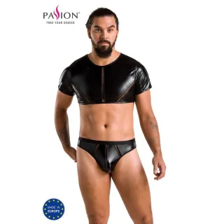 Dessous-Set Peter Passion Men Shirt und String Schwarz L/XL