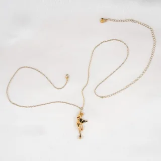 Taillenkette mit Meerjungfrau-Motiv