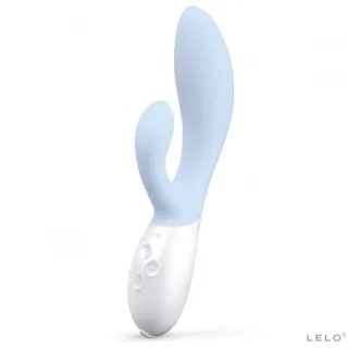 Rabbit-Vibrator Ina 3 Hellblau 11 x 4,5 cm