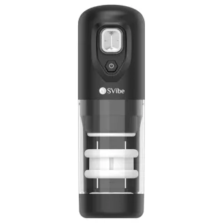 Masturbator Ikon Spark mit Rotation Schwarz 12,8 cm