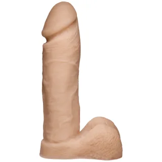 Dildo Platinum The Tru Ride aus Silikon Natur 19,1 x Ø 4,6 cm