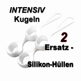 Liebeskugeln Intensiv Ersatz Silikonhüllen 2er Set