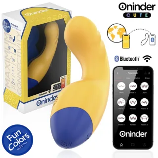 G-Punkt-Vibrator Oninder Cute Buddy Master Gelb 14 x 3 cm
